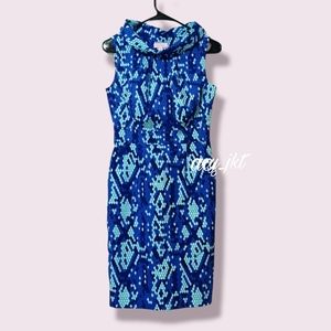 EUC Lilly Pulitzer Lulu Skindalous Snake Skin Pattern Seath Dress
